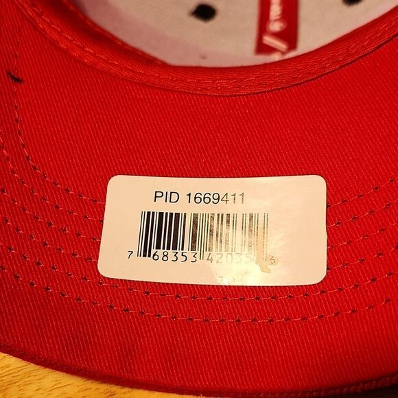 Top of the World Illinois State Redbirds Velcroback Hat - New - Picture 8 of 9